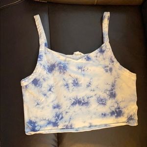 Tye-dye Crop Top